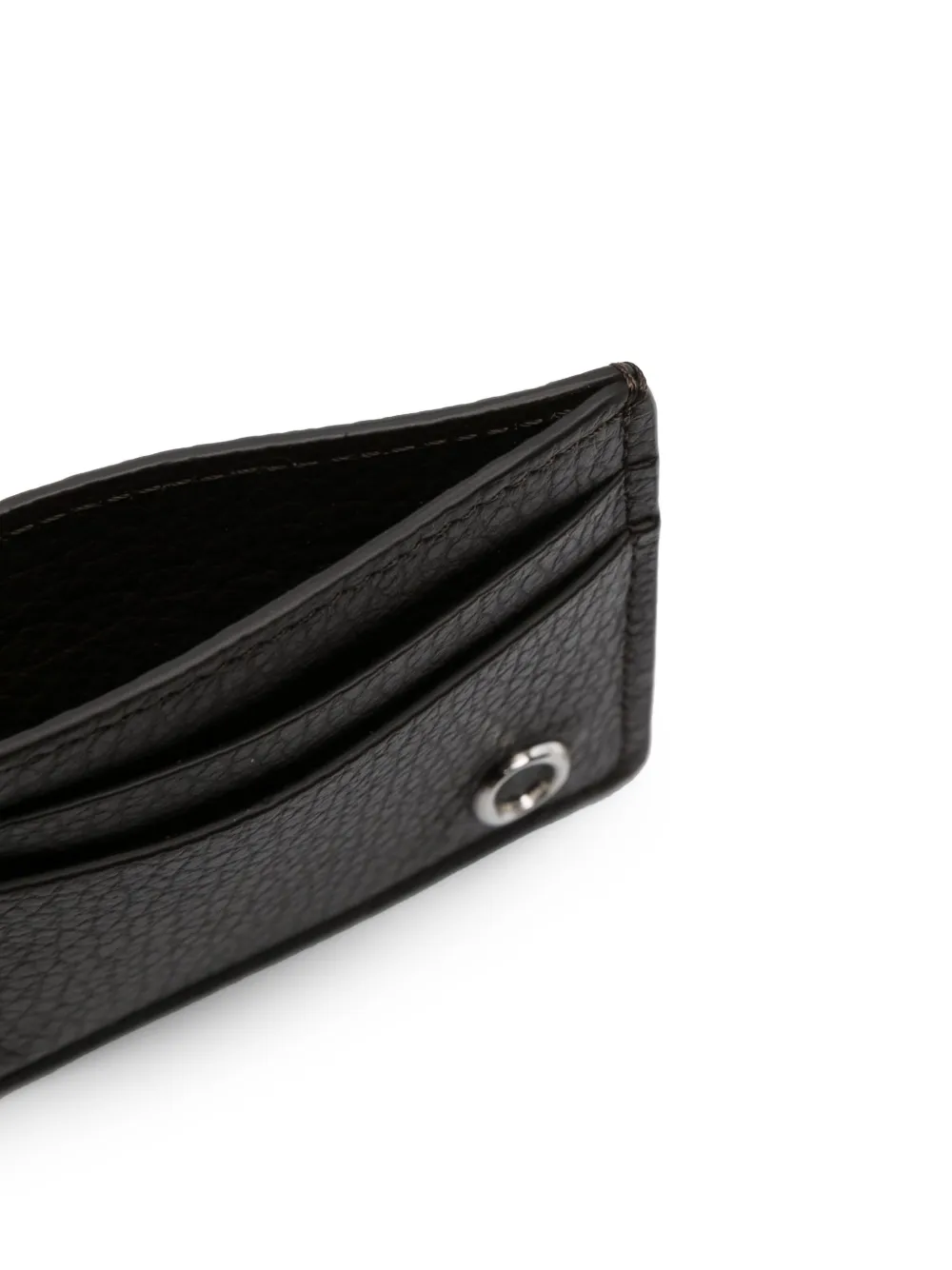 Orciani Leren pasjeshouder Bruin