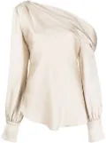 Simkhai Alice one-shoulder top - Neutrals