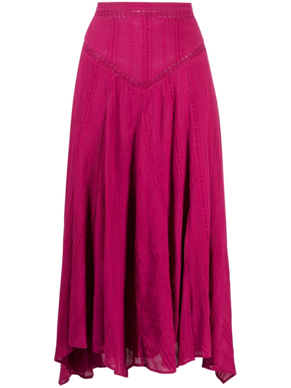 Marant Etoile Aline High-waisted Skirt In Pink