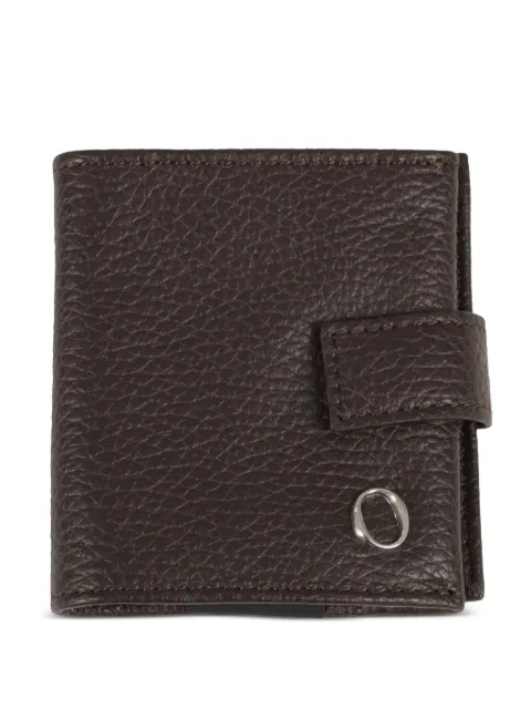 Orciani logo-plaque wallet