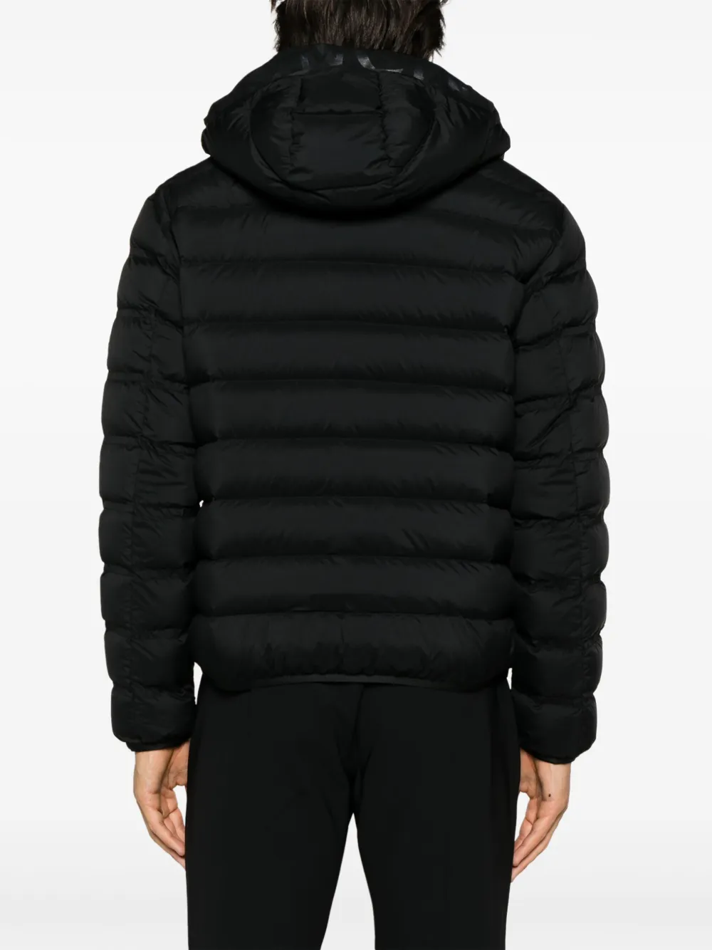 Moncler Arroux jack met capuchon Zwart