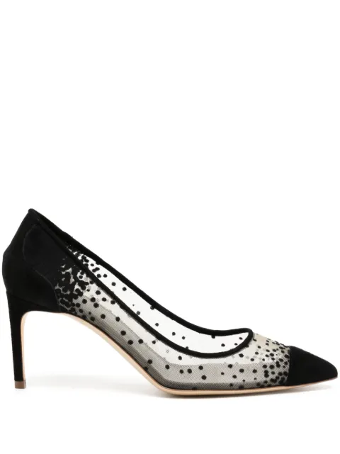 Rupert Sanderson Aquila 95mm mesh pumps