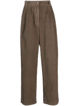 The Row straight leg Corduroy Trousers Farfetch