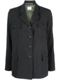 Merci single-breasted notched blazer - Grey