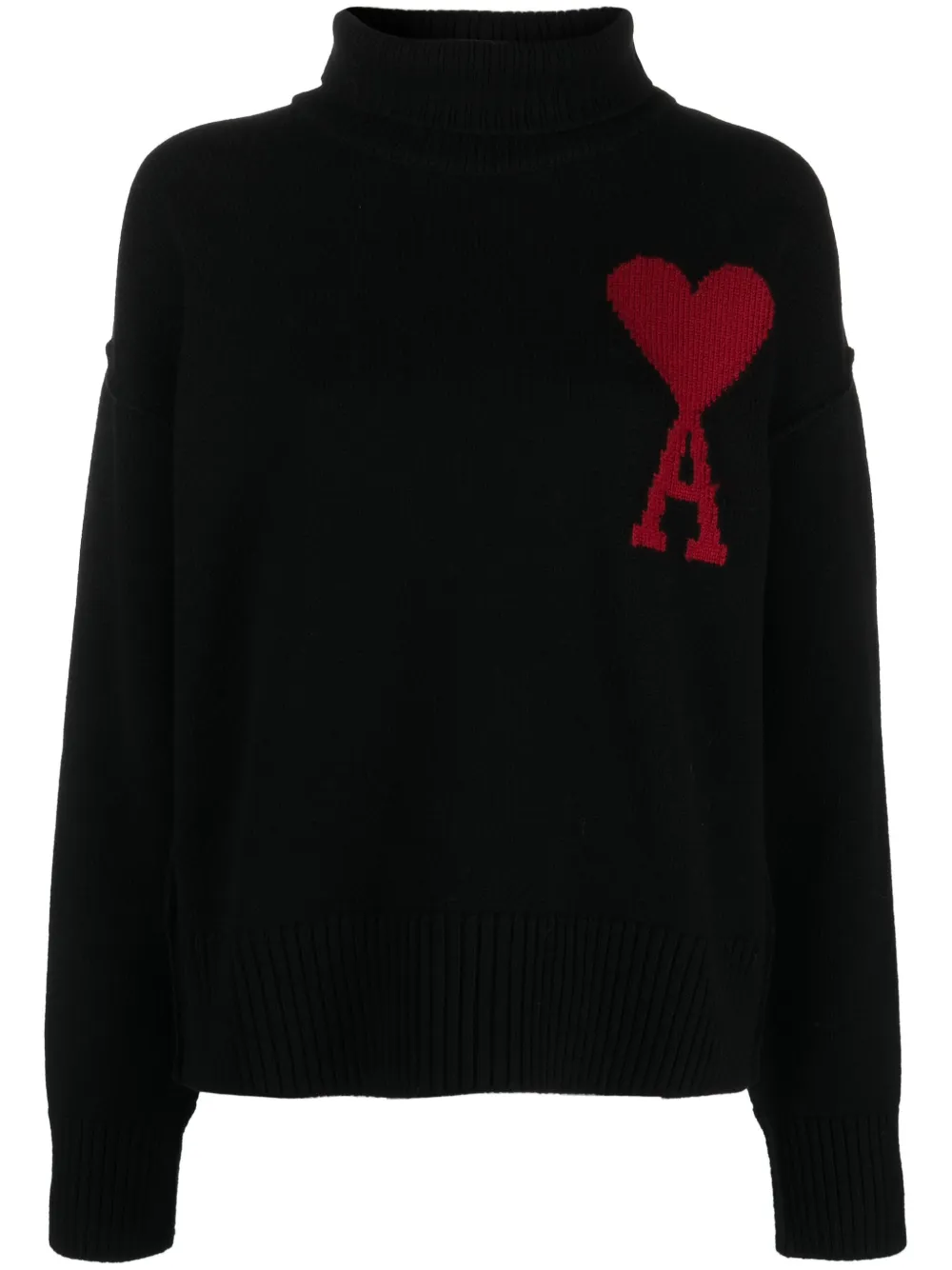 AMI ALEXANDRE MATTIUSSI AMI DE COUEUR WOOL JUMPER