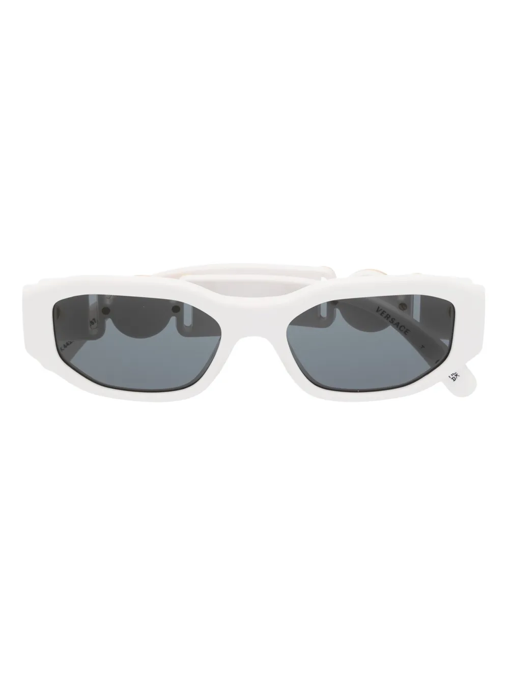 Versace Kids' Medusa Biggie Sunglasses In White