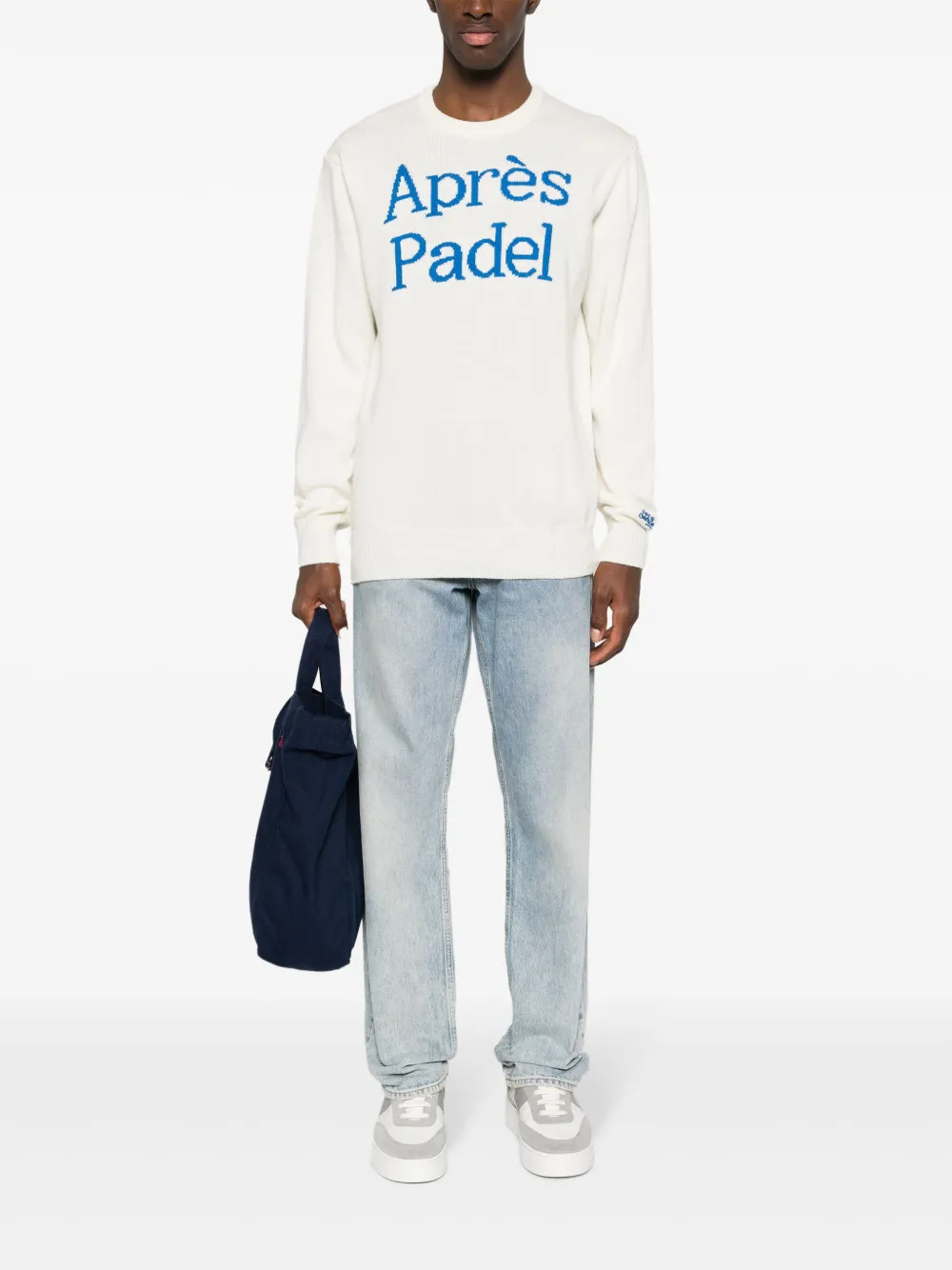 MC2 Saint Barth Heron Après Padel crew-neck jumper - Wit