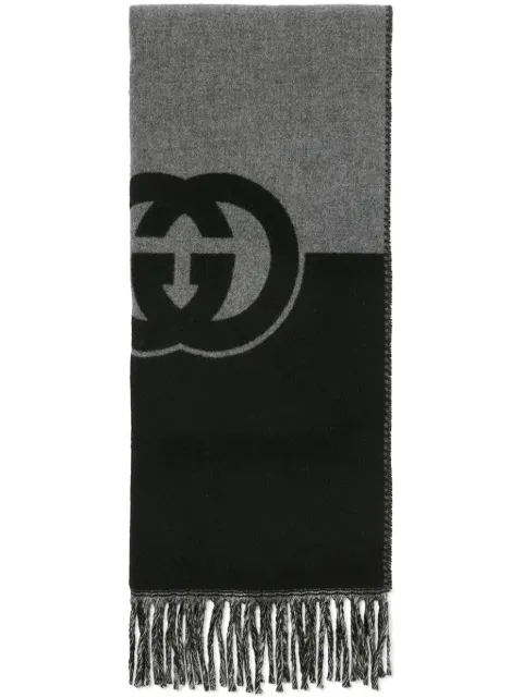 Gucci Interlocking G cashmere scarf