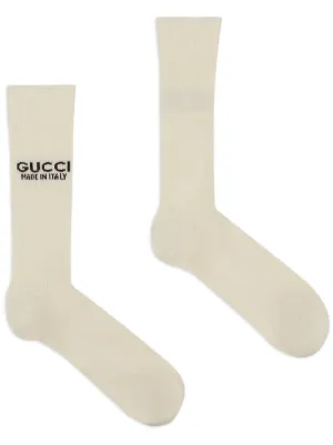 Gucci GG Pattern knee-high Socks - Farfetch