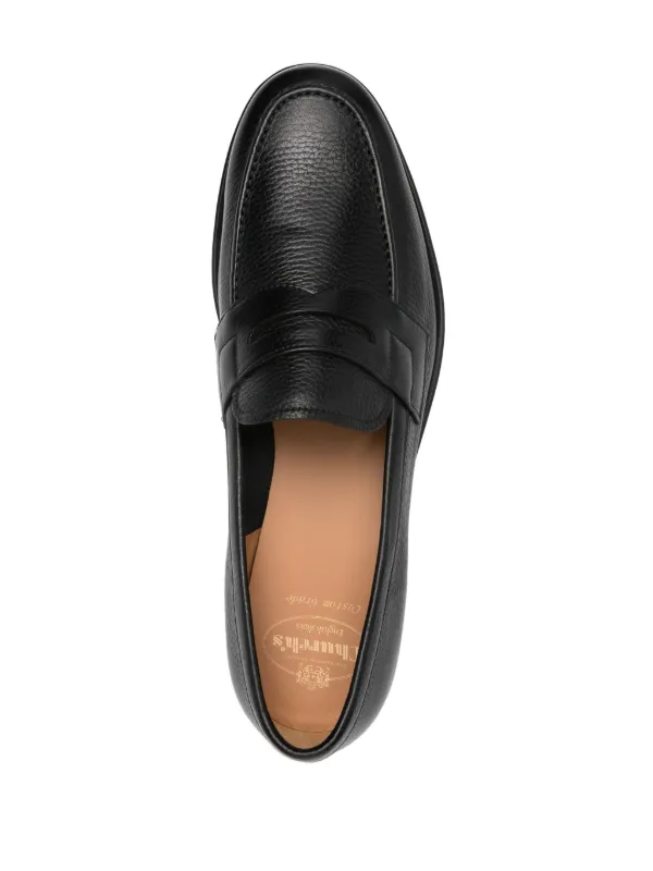 Church's ELVEDEN ペニーローファー ブラック Church's レザー ペニーローファー | ブラック | FARFETCH JP