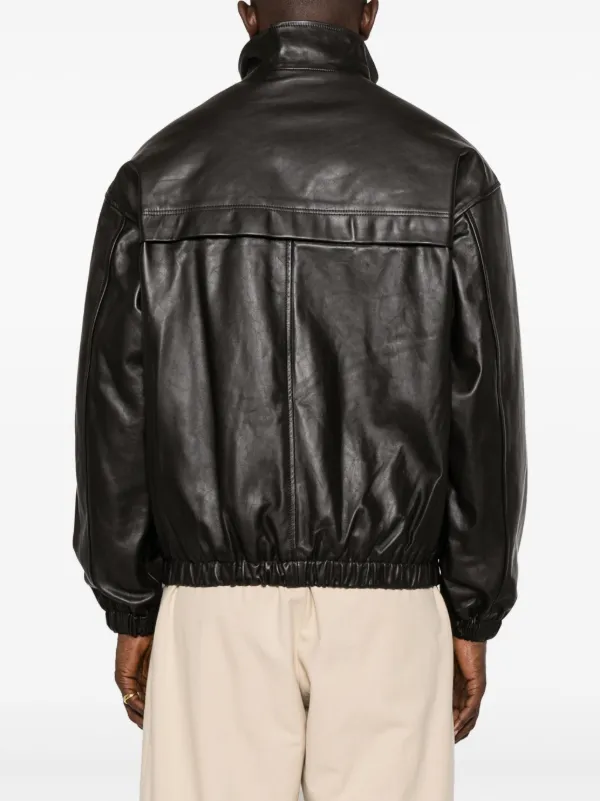 lemaire high collar blouson