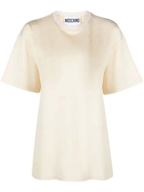 Moschino logo-print T-shirt
