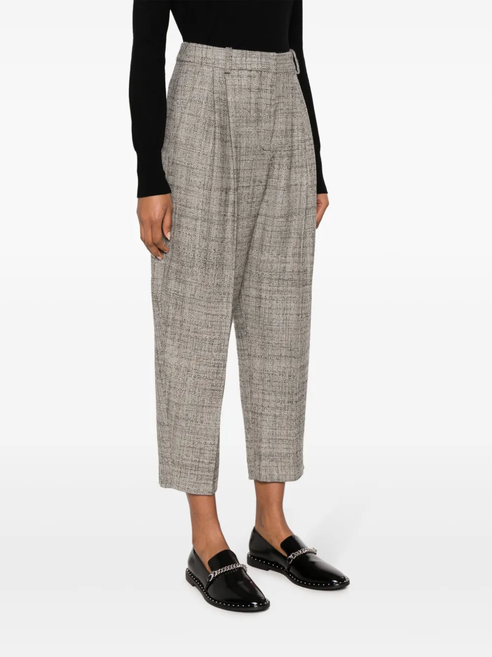 Stella McCartney Cropped broek Beige