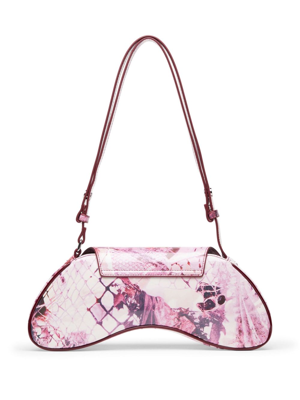 Image 2 of Diesel Borsa a spalla Play con stampa
