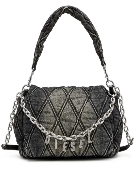 Diesel Charm-D M denim shoulder bag X09596P6330 - 0