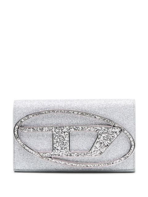 Diesel 1DR glitter-detail wallet