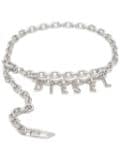 Diesel B-Charm Chain belt - Silver