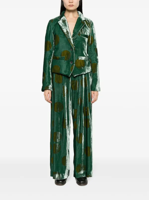 Uma Wang ワイドパンツ | グリーン | FARFETCH JP