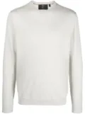 BOSS crew-neck cashmere jumper - Neutrals