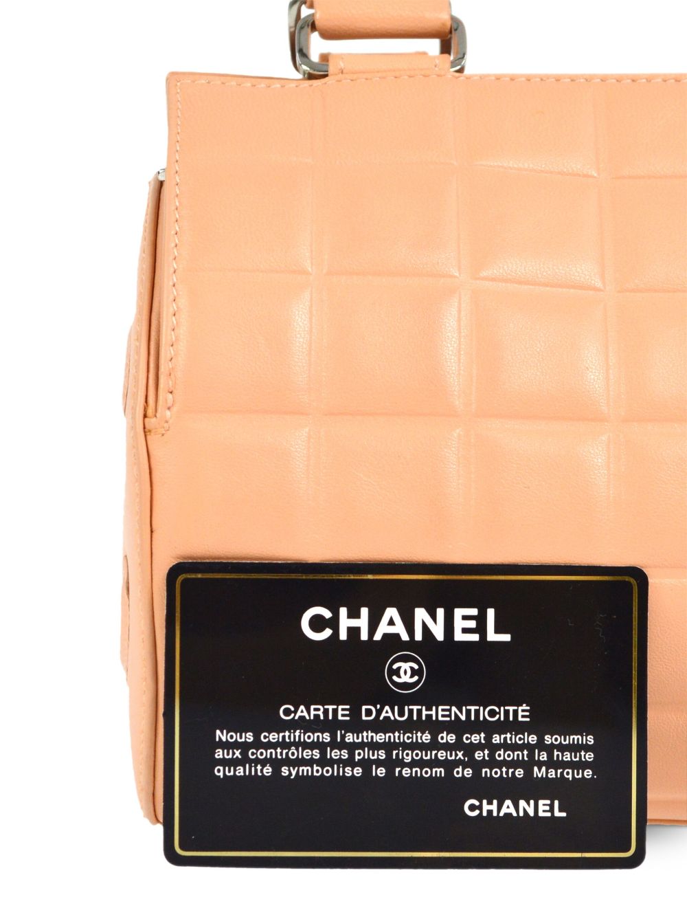 CHANEL 2002 Choco Bar CC tote bag Women