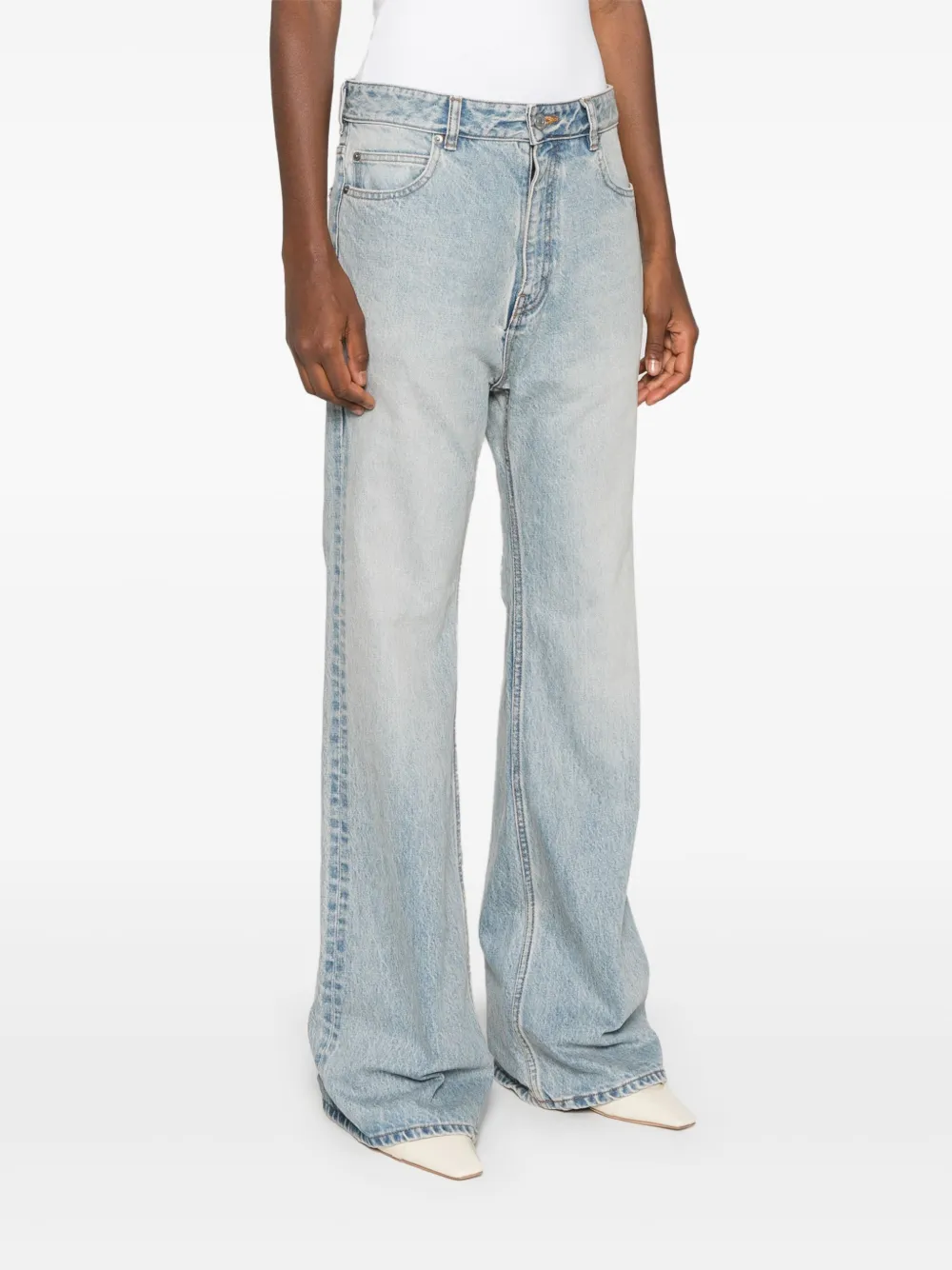 Balenciaga Flared jeans Blauw