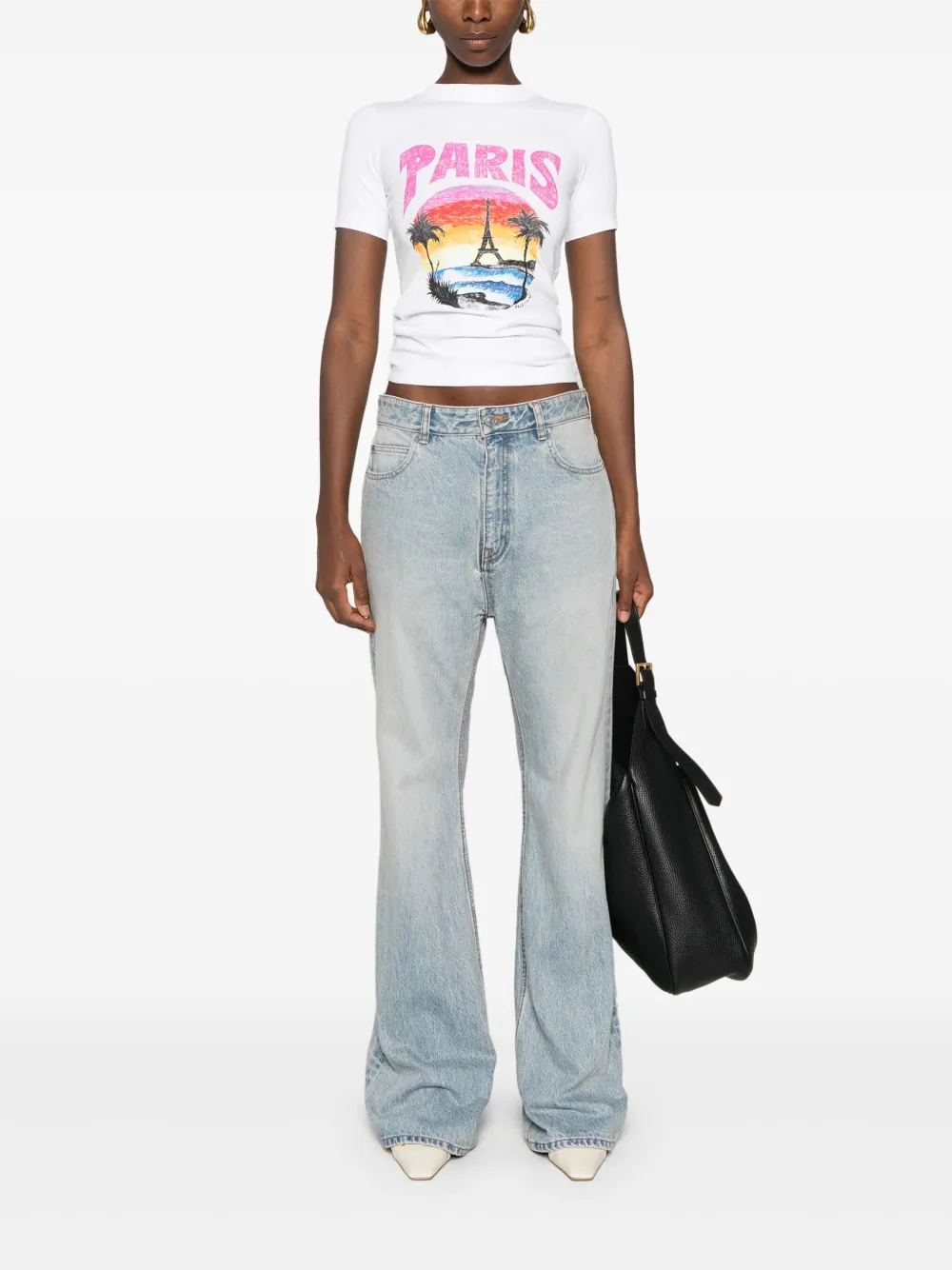 Balenciaga Flared jeans Blauw