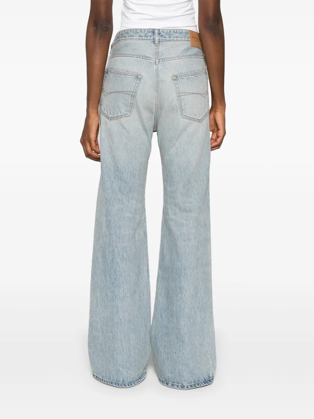 Balenciaga Flared jeans Blauw