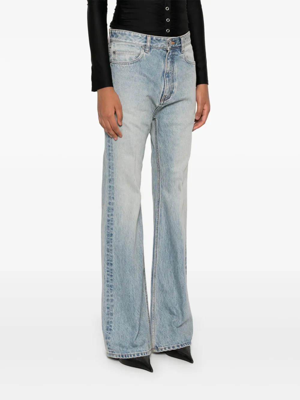 Cheap Balenciaga flared jeans Women