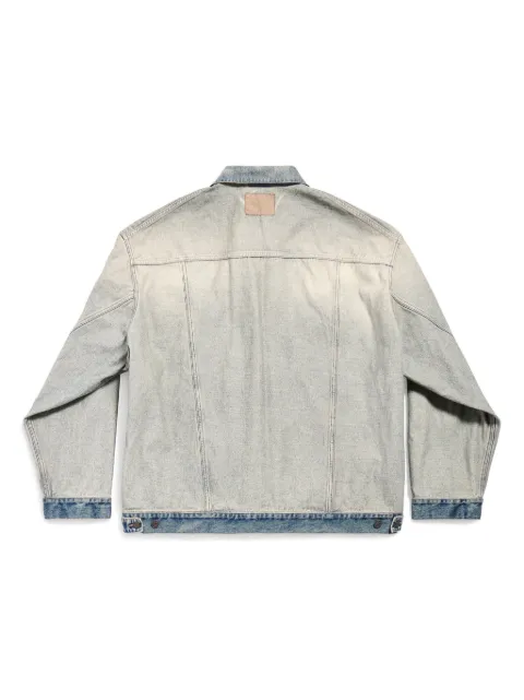 Balenciaga washed denim jacket