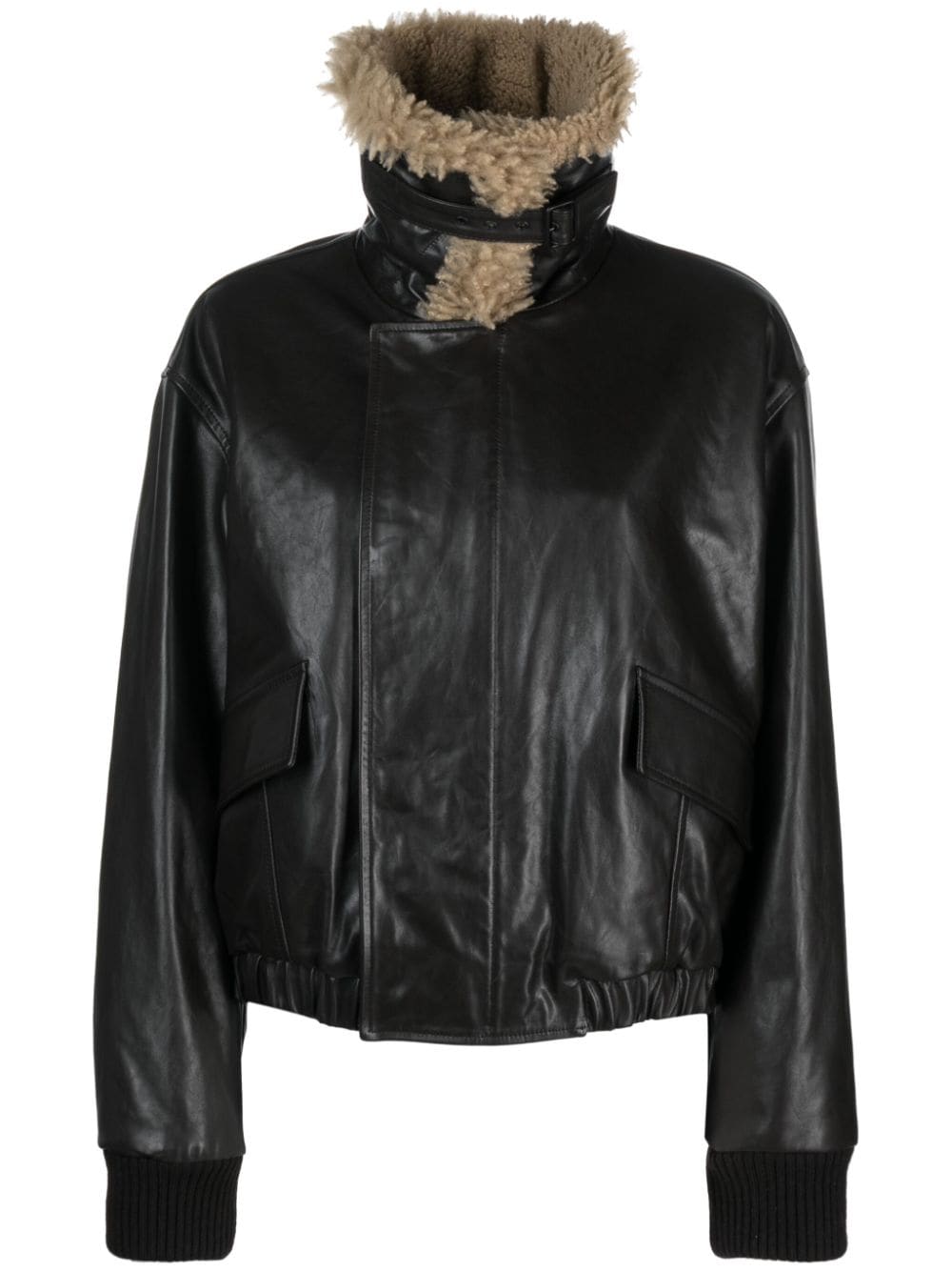 LEMAIRE Leather Jacket - Farfetch