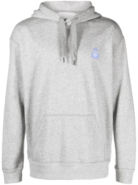 ISABEL MARANT organic cotton-blend jersey hoodie