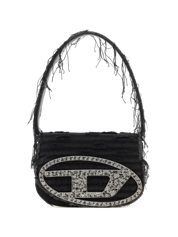Diesel 1DR キャンバス ショルダーバッグ | ブラック | FARFETCH JP