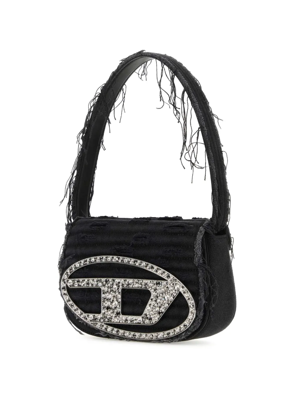 Diesel 1DR キャンバス ショルダーバッグ | ブラック | FARFETCH JP