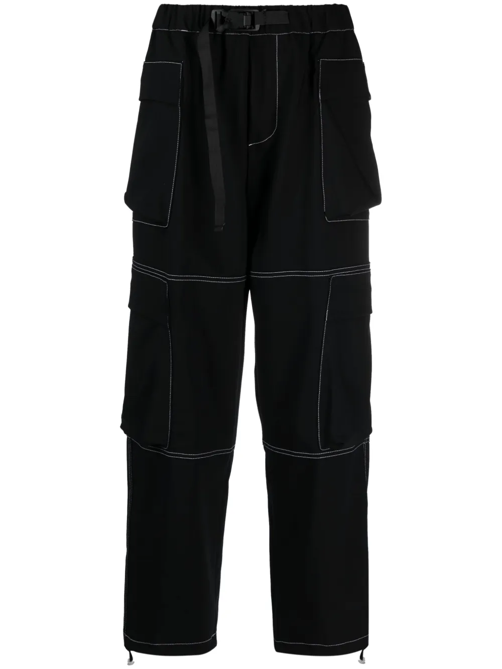 Bonsai Broek met cargo zakken Zwart