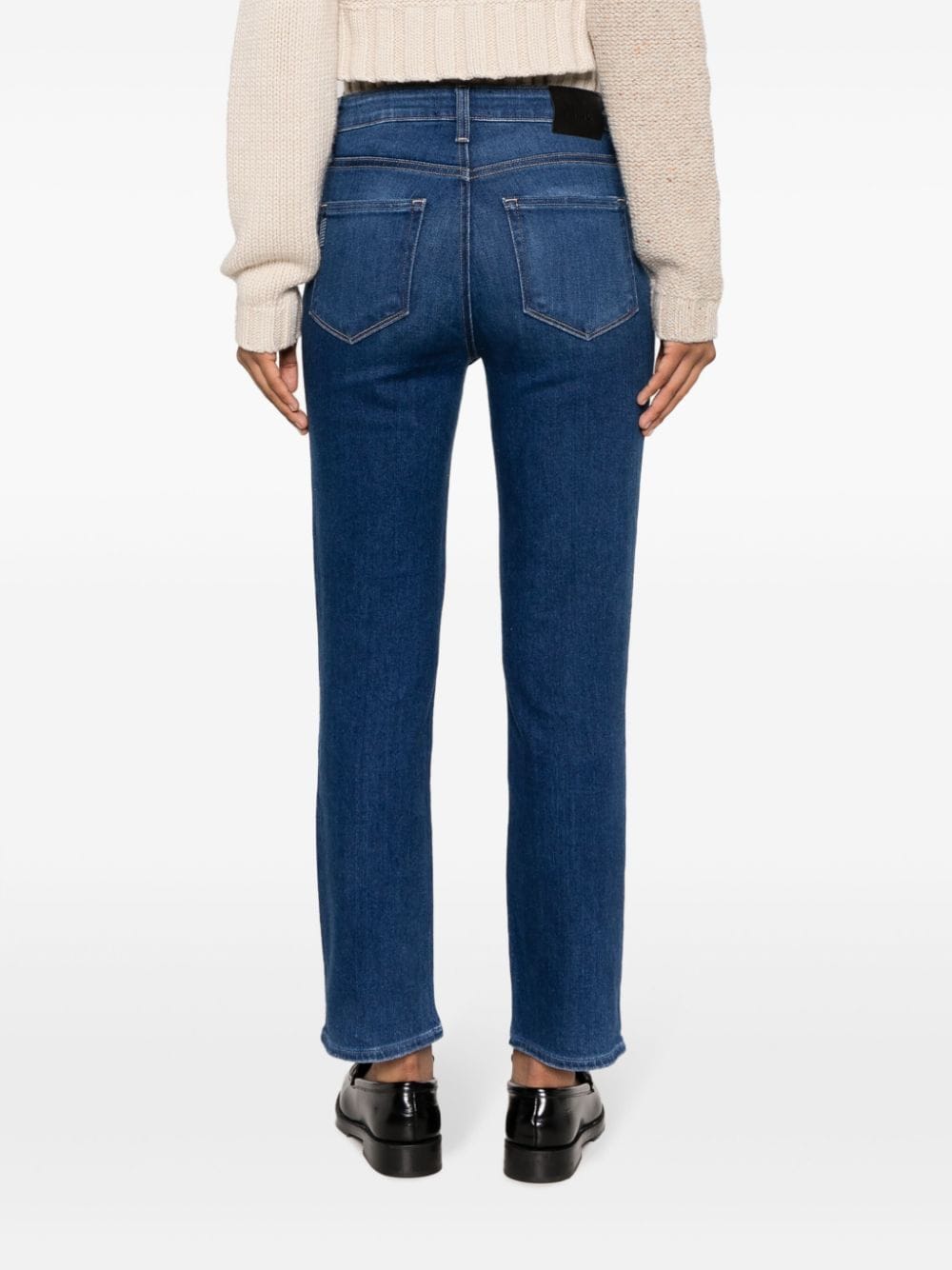 Shop Paige Cindy Newbie Slim-cut Jeans In Blue