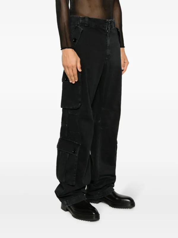 Dolce & Gabbana straight-leg Cargo Jeans | Black | FARFETCH