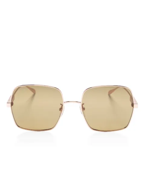 Gucci Eyewear lettering-detail square-frame sunglasses