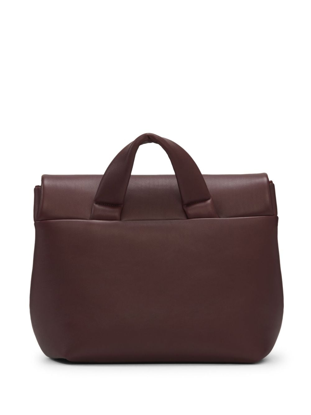 Shop Marsèll Celata Leather Tote Bag In Red