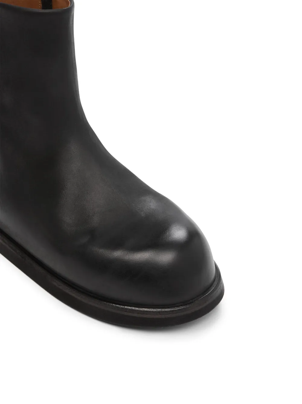 Marsèll Gigante Leather Boots In Black
