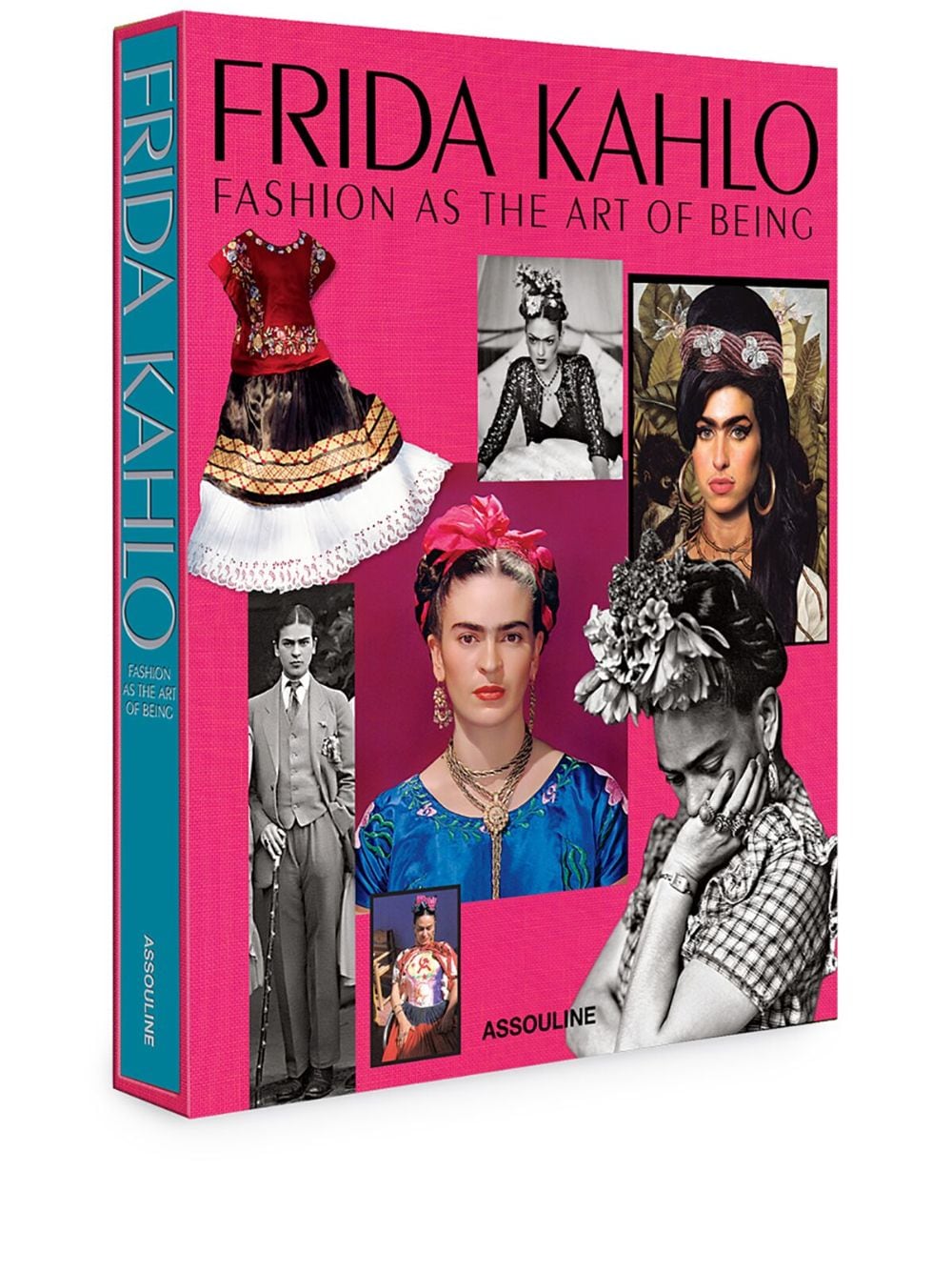 Assouline Frida Kahlo: Fashion As The Art Of Being Book In Pink