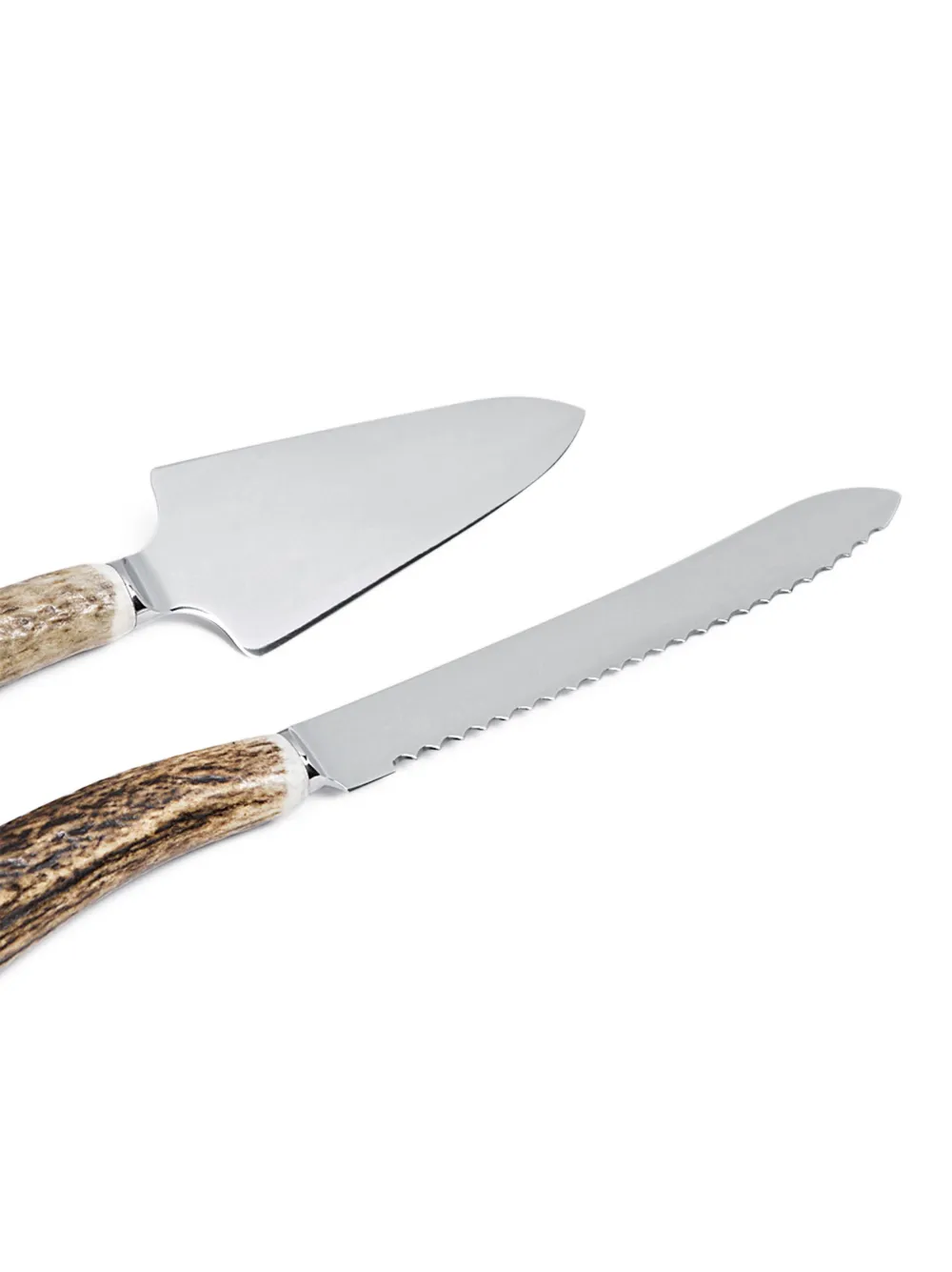 Lorenzi Milano Cake set met gewei detail - Bruin