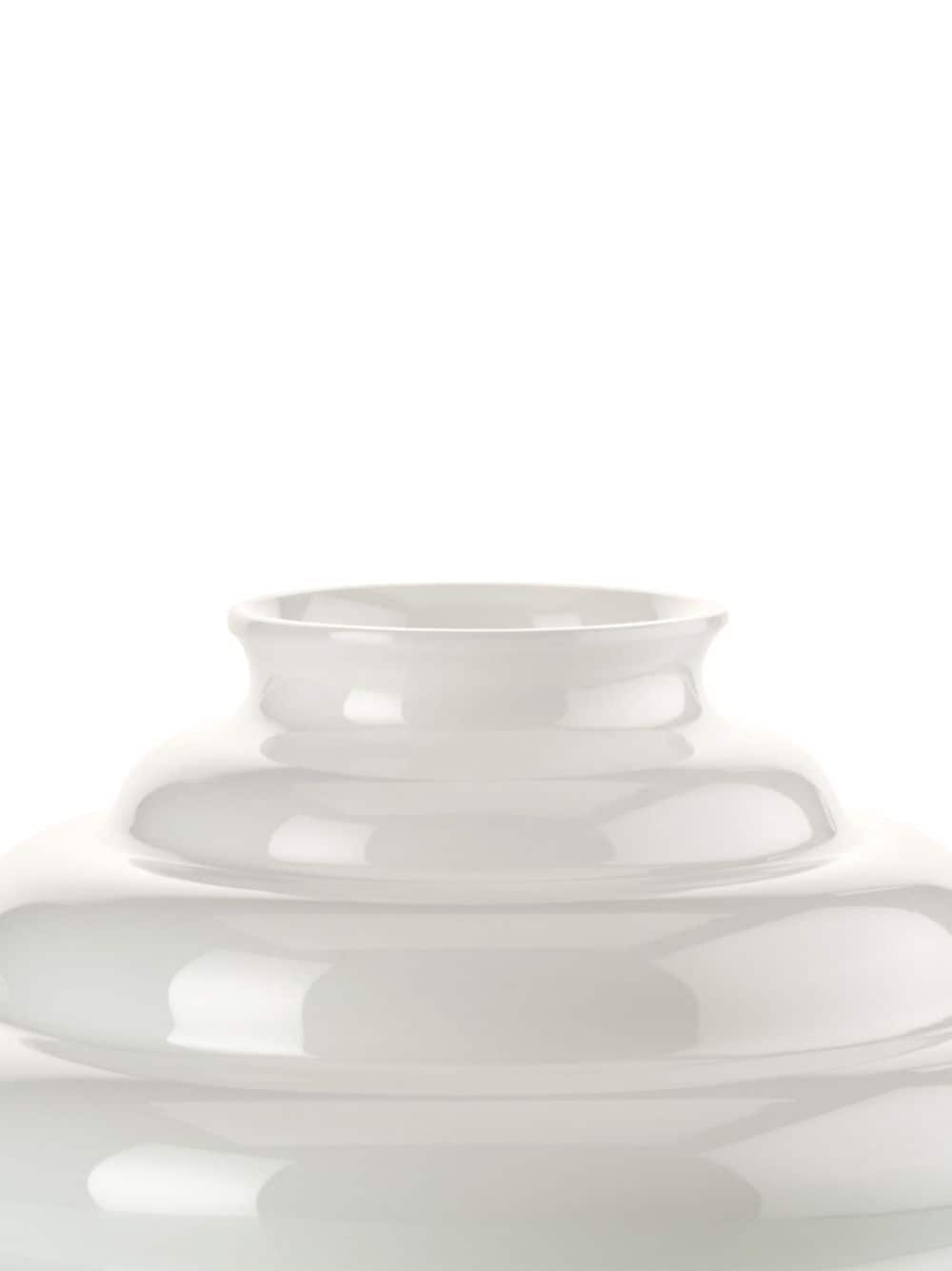 Shop Venini Deco Glass Vase In White