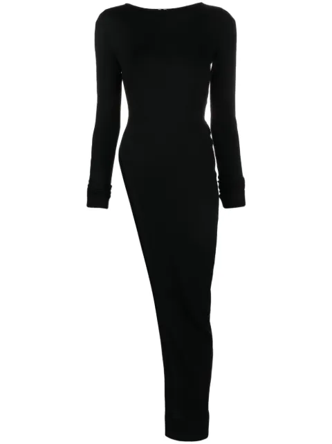 Rick Owens Biker Level asymmetric cashmere jumper