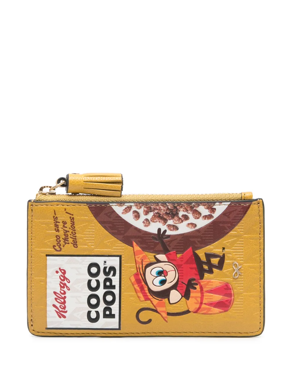 Anya Brands Coco Pops-print wallet