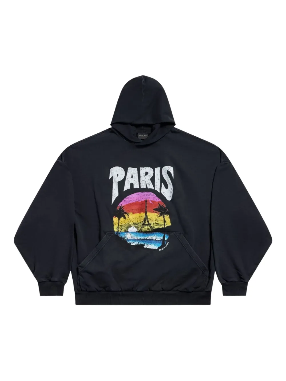 Balenciaga Paris Tropical cotton hoodie | Hoodies | Image 2