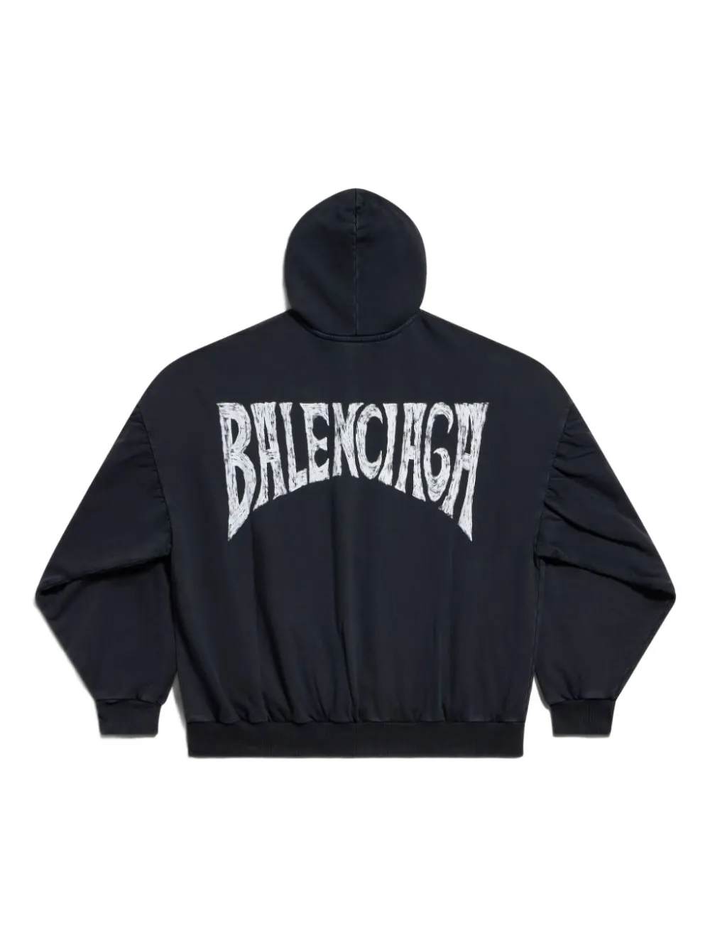 Balenciaga Paris Tropical cotton hoodie | Black | Image 1