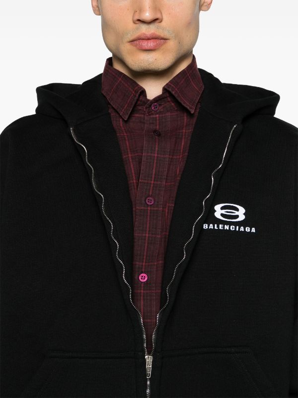 Balenciaga フーデッド ジャケット - Farfetch