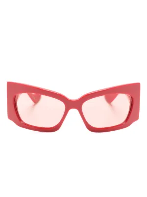 VALENTINO GARAVANI EYEWEAR V Logo Goldcut Cat Eye Sunglasses Pink Fuchsia s-l400.jpg main image 4