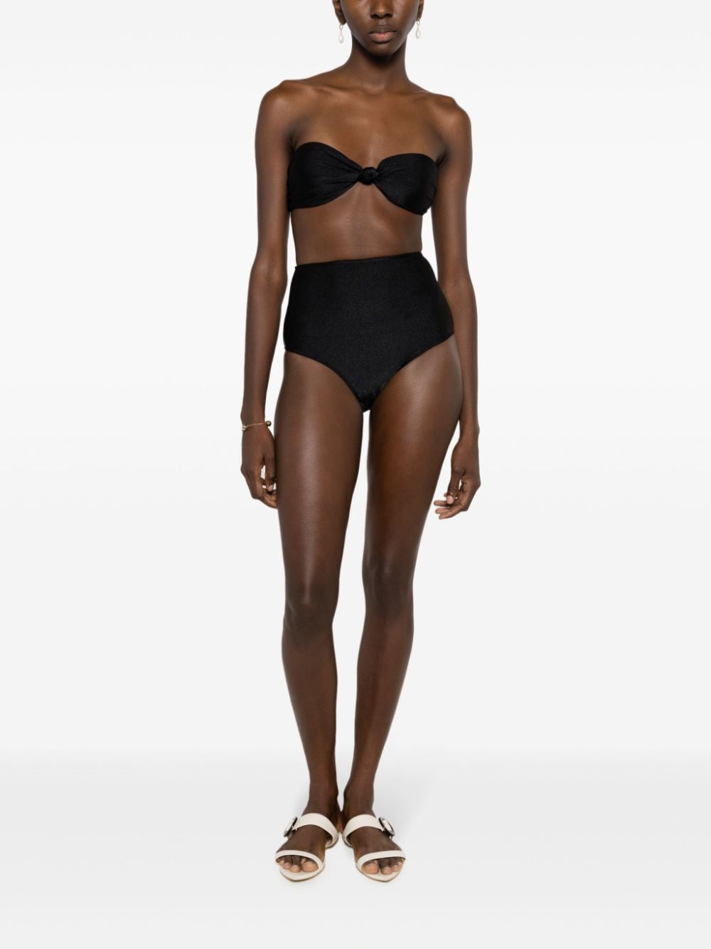 Adriana Degreas High waist bikinislip - Zwart