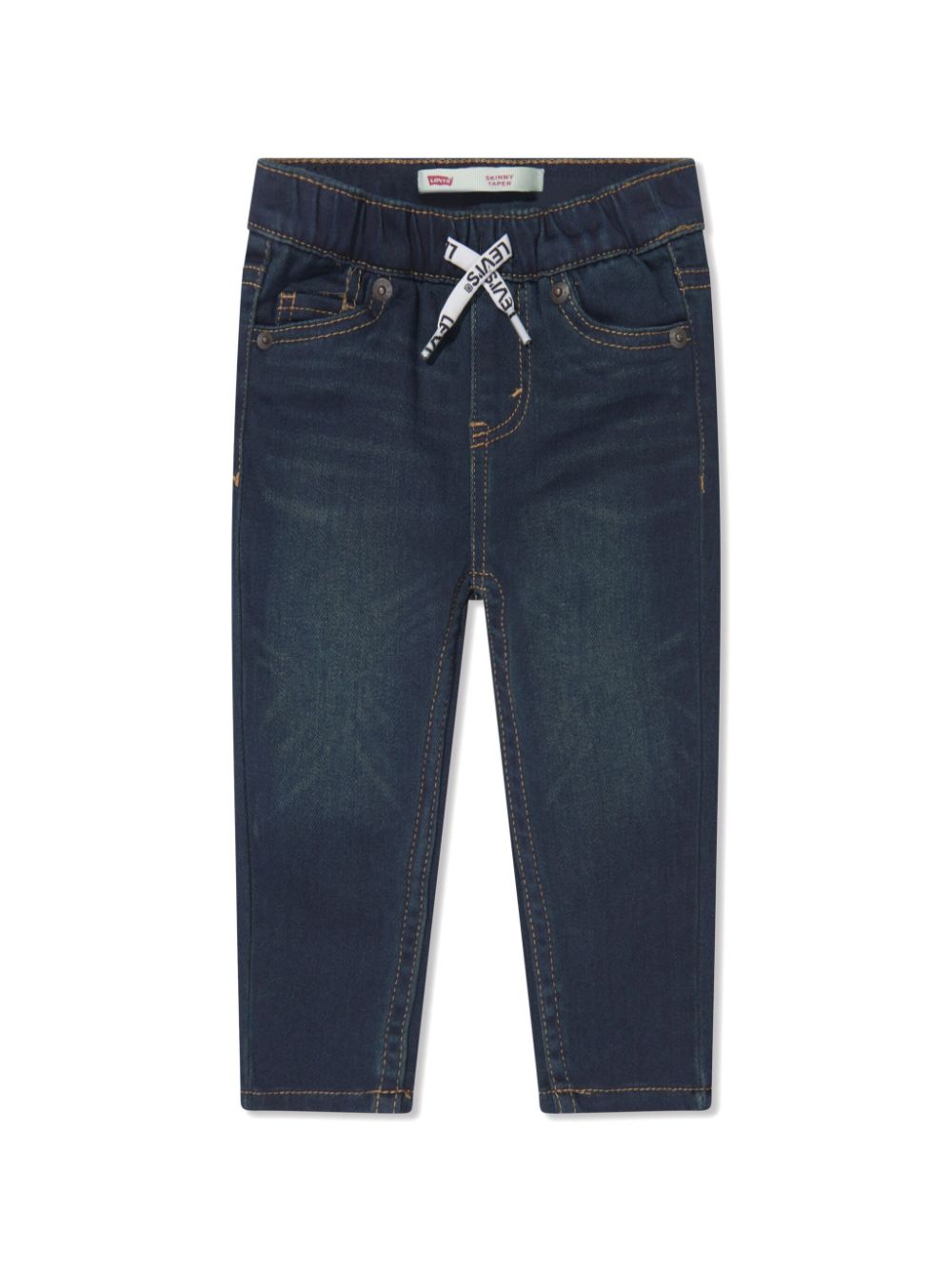 Levi's Kids drawstring-waist jeans - Blue